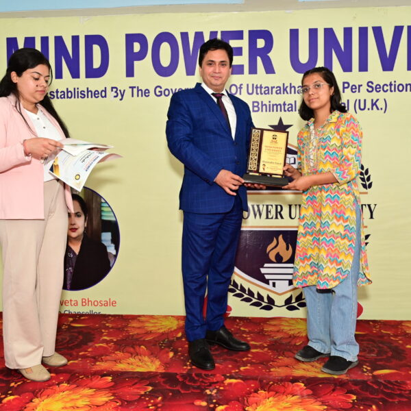 Award Ceremony at Mind power university