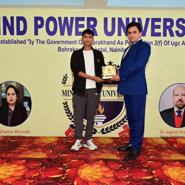 Award Ceremony at Mind power university