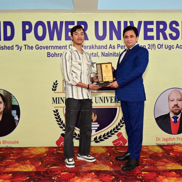 Award Ceremony at Mind power university
