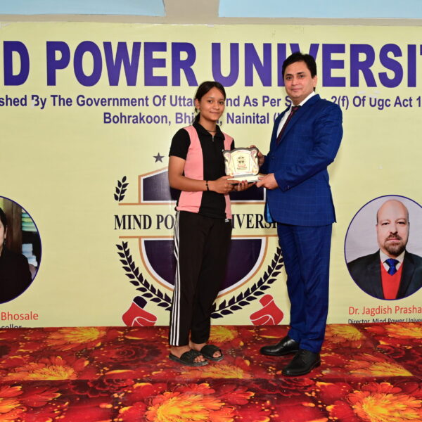 Award Ceremony at Mind power university