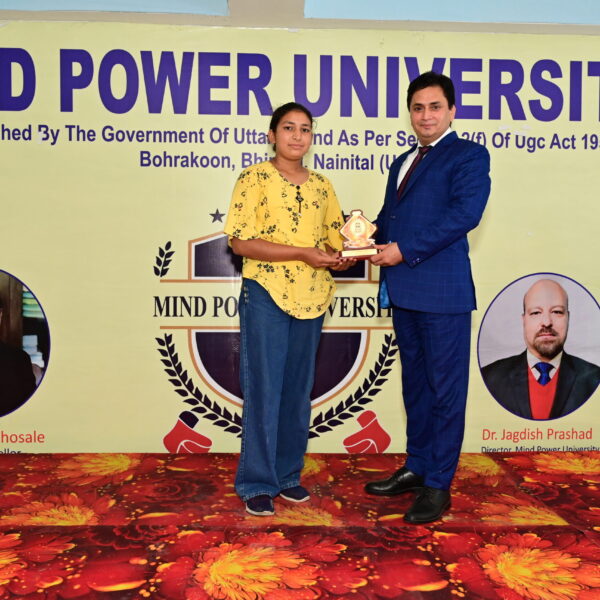 Award Ceremony at Mind power university