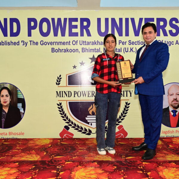 Award Ceremony at Mind power university