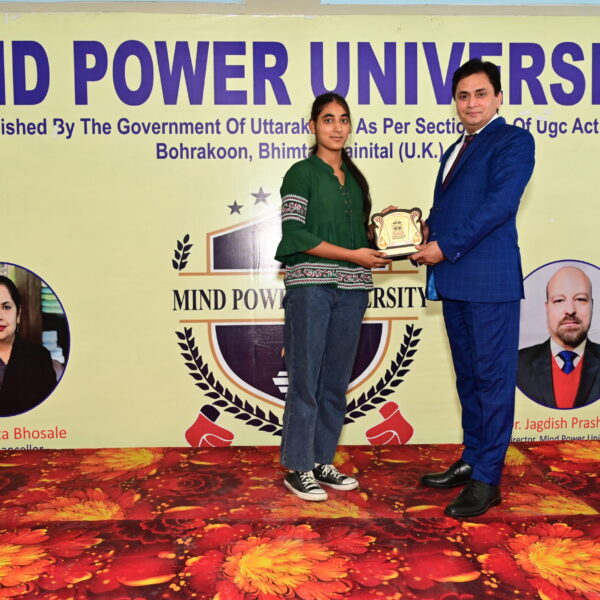 Award Ceremony at Mind power university