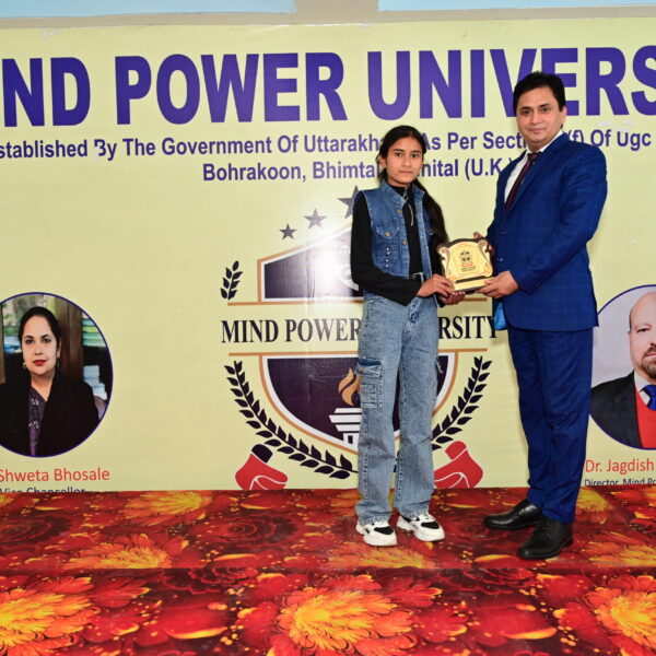 Award Ceremony at Mind power university