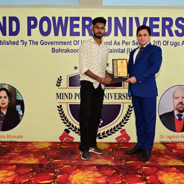 Award Ceremony at Mind power university
