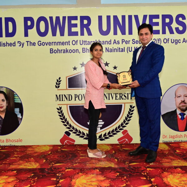 Award Ceremony at Mind power university