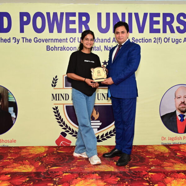 Award Ceremony at Mind power university