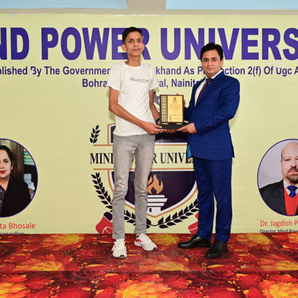 Award Ceremony at Mind power university