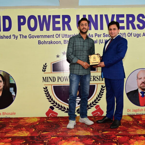 Award Ceremony at Mind power university