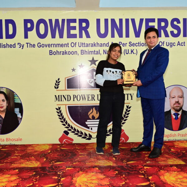 Award Ceremony at Mind power university