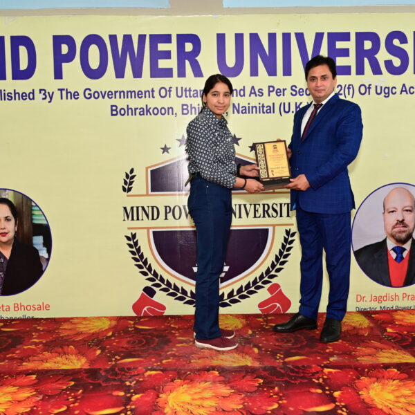 Award Ceremony at Mind power university