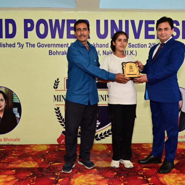 Award Ceremony at Mind power university