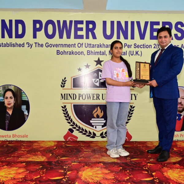 Award Ceremony at Mind power university