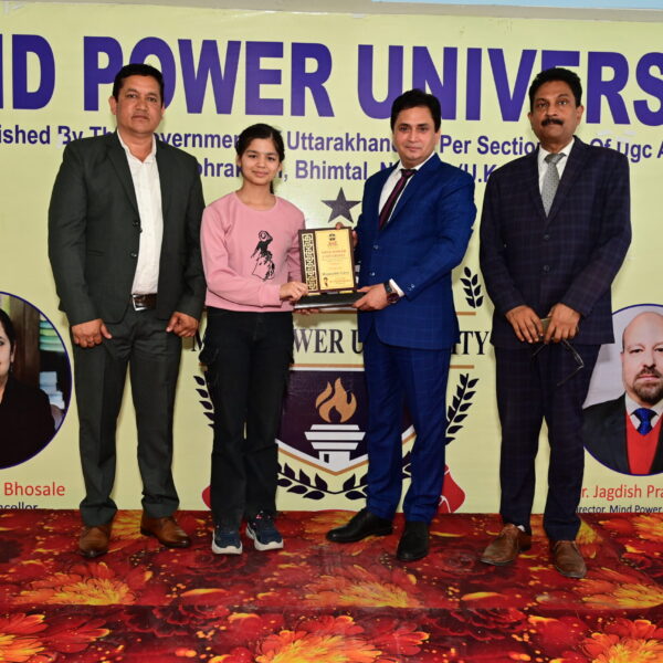 Award Ceremony at Mind power university