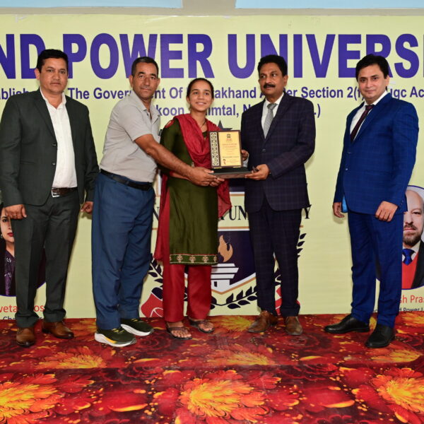 Award Ceremony at Mind power university