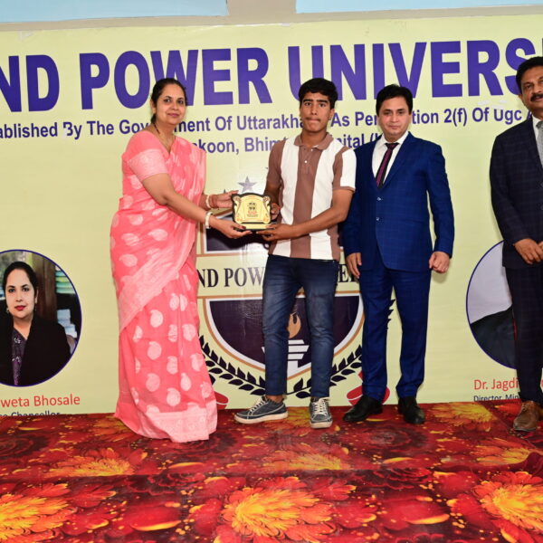 Award Ceremony at Mind power university