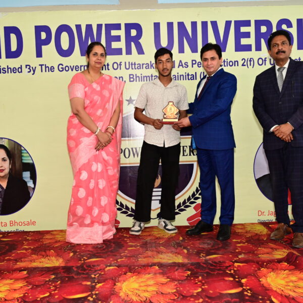 Award Ceremony at Mind power university