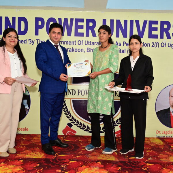 Award Ceremony at Mind power university
