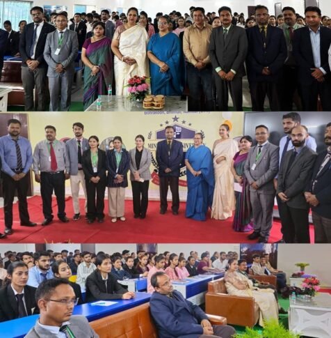 During the Student Orientation Program “Diksharambh”, Mind Power University, Bhimtal, organized a Yoga, Pranayama, and Yoga Philosophy session