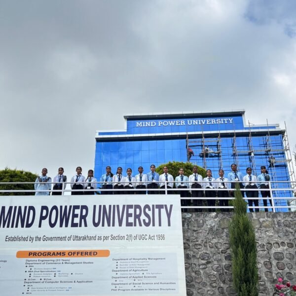 Students from a Reputed Institution Visited Mind Power University