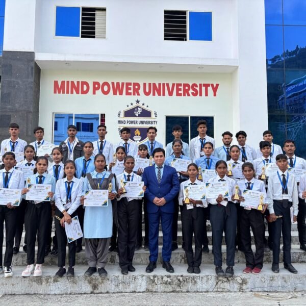 Students from a Reputed Institution Visited Mind Power University