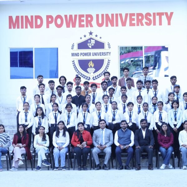 Students from a Reputed Institute of Banaras Visited Mind Power University for Educational and Counselling Session