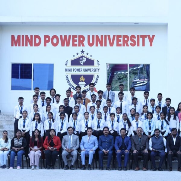 Students from a Reputed Institute of Banaras Visited Mind Power University for Educational and Counselling Session