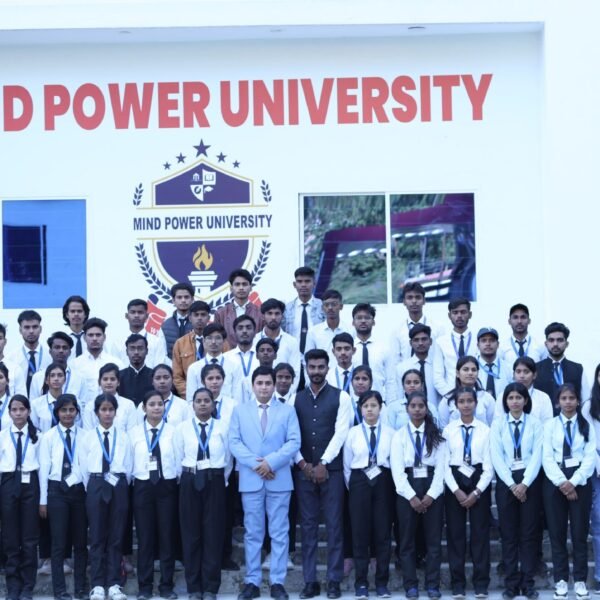 Students from a Reputed Institute of Banaras Visited Mind Power University for Educational and Counselling Session