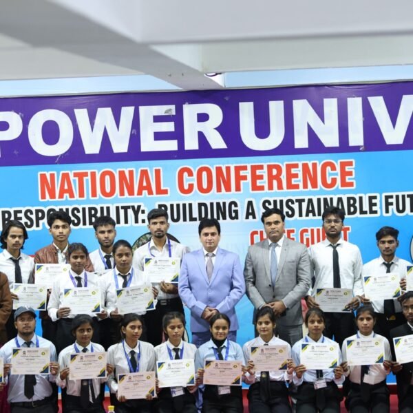 Students from a Reputed Institute of Banaras Visited Mind Power University for Educational and Counselling Session