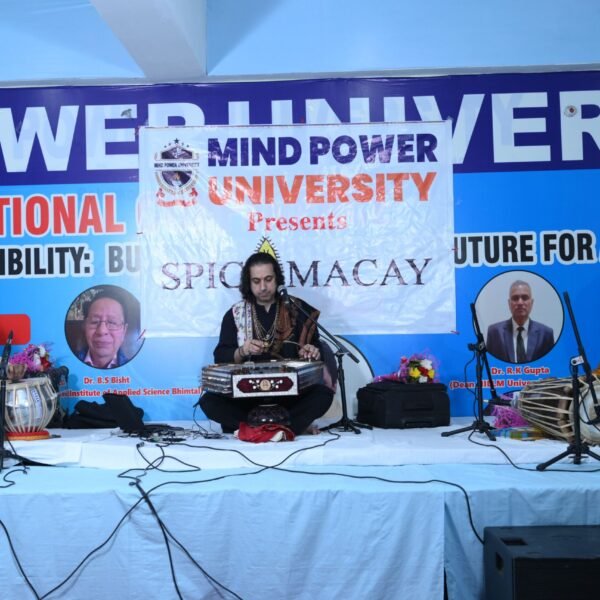 SPIC MACAY – Santoor Musical Presentation at Mind Power University