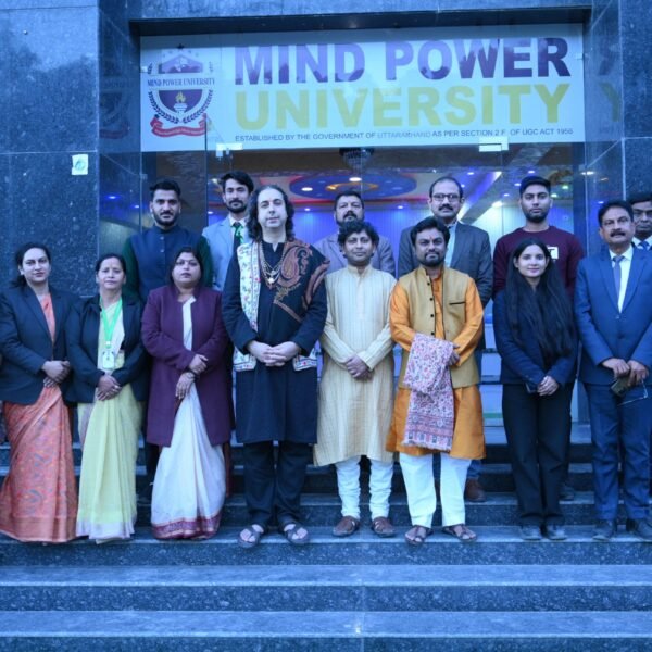 SPIC MACAY – Santoor Musical Presentation at Mind Power University